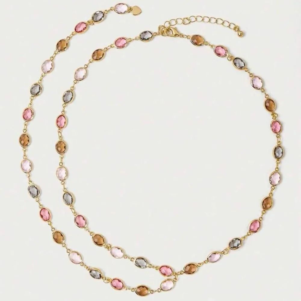 Crystal y necklace D18 - Picture 2 of 5